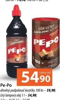 Podpalovač dřevěný Pe-Po