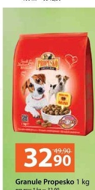Granule pro psy Propesko