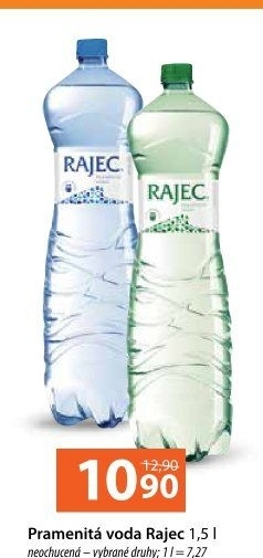 Přírodní voda Rajec
