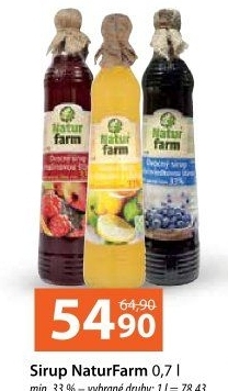 Sirup Natur Farm