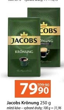 Mletá káva Jacobs Krönung