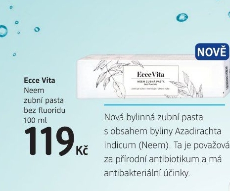 Pasta na zuby Ecce Vita