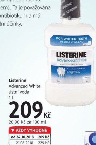 Ústní voda Listerine