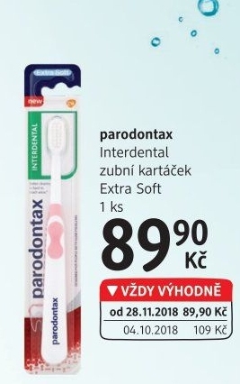 Kartáček na zuby Interdental Parodontax