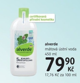 Ústní voda Alverde