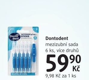 Kartáčky mezizubní Dontodent