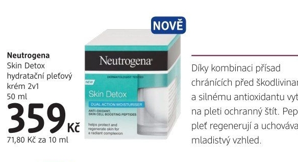 Krém hydratační 2v1 Skin Detox Neutrogena