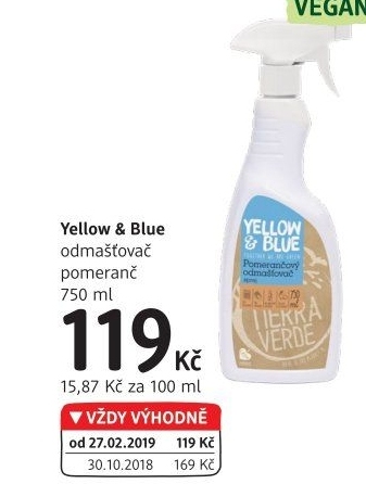 Odmašťovač Yellow&amp