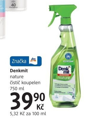 Čistič koupelen Nature Denkmit
