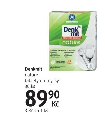 Tablety do myčky Nature Denkmit