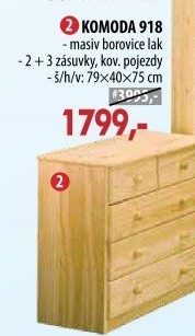 Prádelník 918 lakovaný