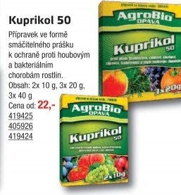 Přípravek proti houbovým chorobám Kuprikol AgroBio