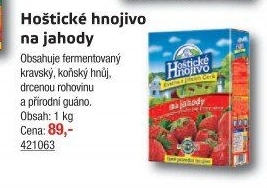 Hnojivo na jahody Hoštické hnojivo