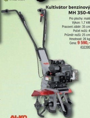 Benzínový kultivátor Al-Ko MH 350-4