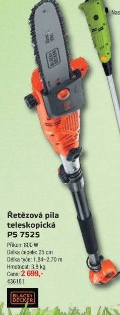 Řetězová pila Black&amp