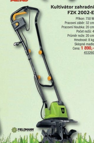 Zahradní kultivátor FZK 2002 E Fieldmann