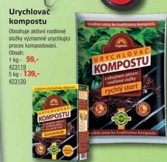 Urychlovač kompostu Forestina