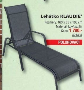 Zahradní lehátko Rojaplast