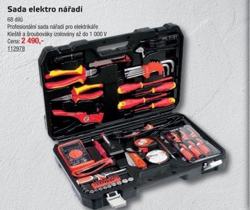 Sada elektro nářadí