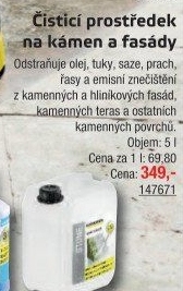 Čistící prostředek na kámen a fasády Kärcher