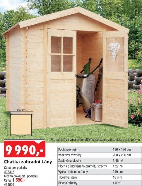 Zahradní domek Lány
