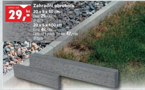 Zahradní obrubník
