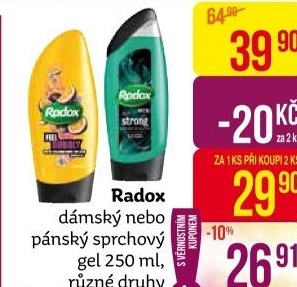 Sprchový gel Radox