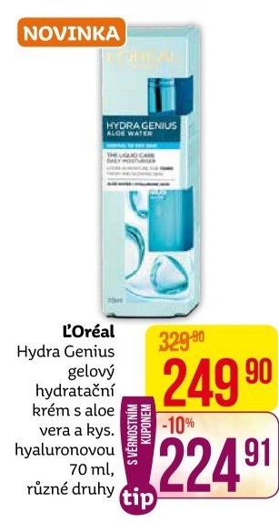 Gel pleťový Hydra Genius L'