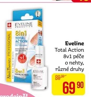 Péče o nehty 8v1 Total Action Eveline Nail Therapy