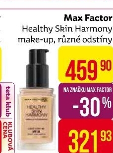 Make up Healthy Skin Harmony Foundation Max Factor
