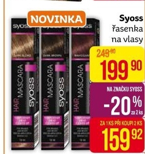 Řasenka na vlasy Syoss