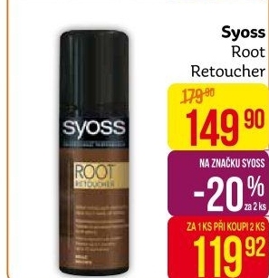 Sprej na odrosty Root Retoucher Syoss