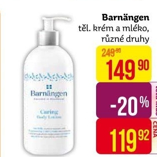 Tělové mléko Barnängen