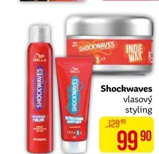 Styling vlasový Shockwaves Wella