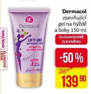 Gel vypínací na hýždě a boky Body Love Program Lift-Gel Dermacol