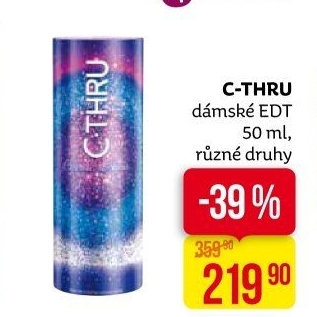 Toaletní voda dámská C-Thru