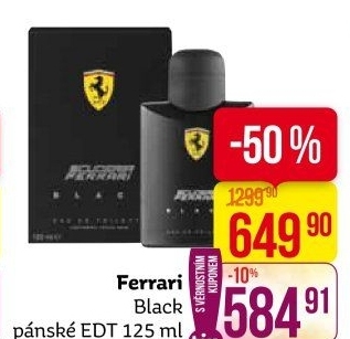 Toaletní voda pánská Black Ferrari