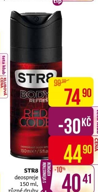 Deodorant sprej pánský STR8