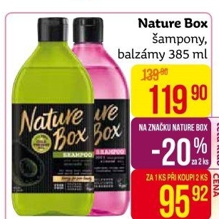 Šampon Nature box