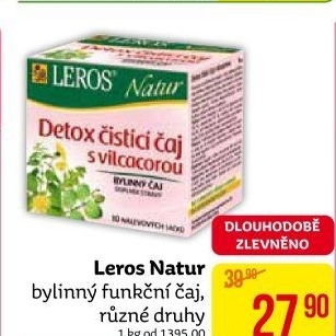 Čaj bylinný funkční Leros