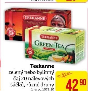 Čaj zelený Teekanne