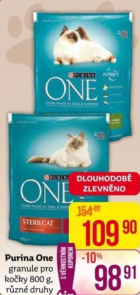 Granule pro kočky One Purina