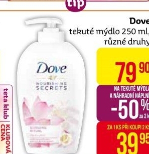 Tekuté mýdlo Dove