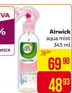 Osvěžovač vzduchu ve spreji Aqua Mist Air Wick