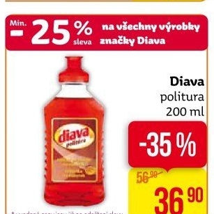 Leštěnka tekutá Diava
