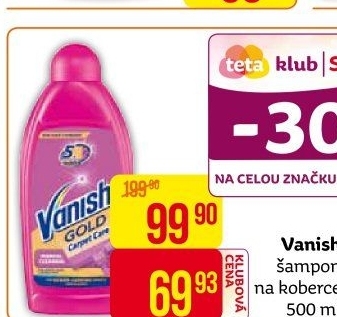 Čistič koberců Vanish