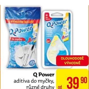 Prostředky do myčky Q-Power