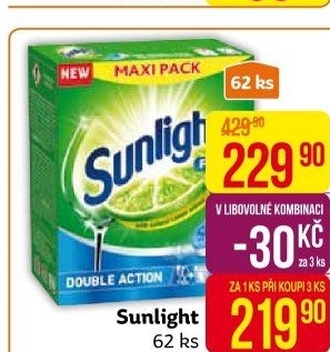 Tablety do myčky Sunlight