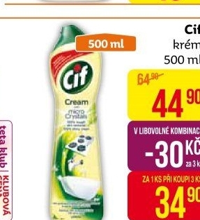 Krémový čistič Cif Cream