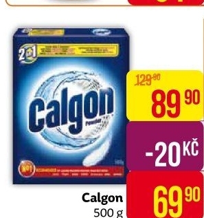 Změkčovač vody Calgon